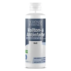 Voll-und Abtönfarbe Weiß 0,5 L*Schöner Wohnen Farbe Outlet