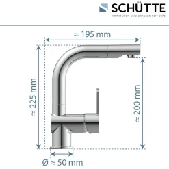 Waschtischarmatur „London“ chrom*Schütte Sale