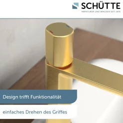 WT-Armatur New York,gold,Kartusche mit^Schütte Best