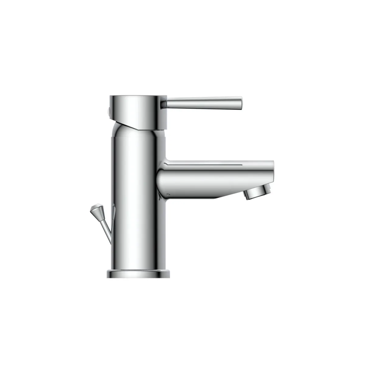 WT-Armatur Unicorn,chrom, mit Eco-Klick-^Schütte New