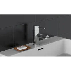 WT-Armatur Unicorn,chrom, mit Eco-Klick-^Schütte New