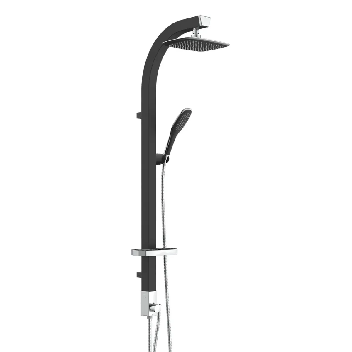 Überkopfbrause-Set Madagaskar schwarz^Schütte Best