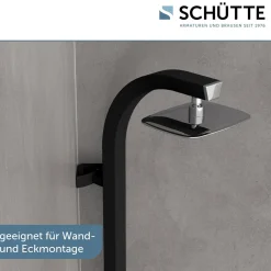 Überkopfbrause-Set Madagaskar schwarz^Schütte Best