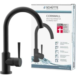Spültischarmatur Cornwall Schwarz matt*Schütte Online