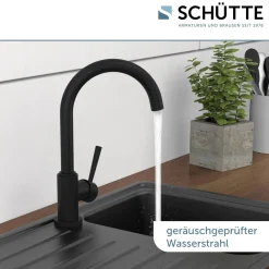 Spültischarmatur Cornwall Schwarz matt*Schütte Online