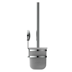Wand-WC Bürstenhalter Chrom zum Kleben oder Schrauben*Schütte Hot