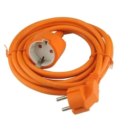 Schuko-Verl H05VV-F3G1 3m orange