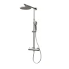 Duschsystem DuschMaster Rain Edelstahloptik Rund*Schulte Clearance