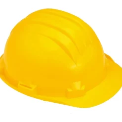 Schutzhelm 6-Punkt DIN4840 AS1 gelb* Discount