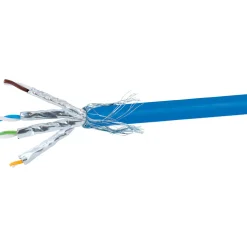 Netzwerkkabel CAT8.1 50 m blau^Schwaiger New