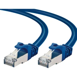 Netzwerkkabel CAT8 5 m blau^Schwaiger Best