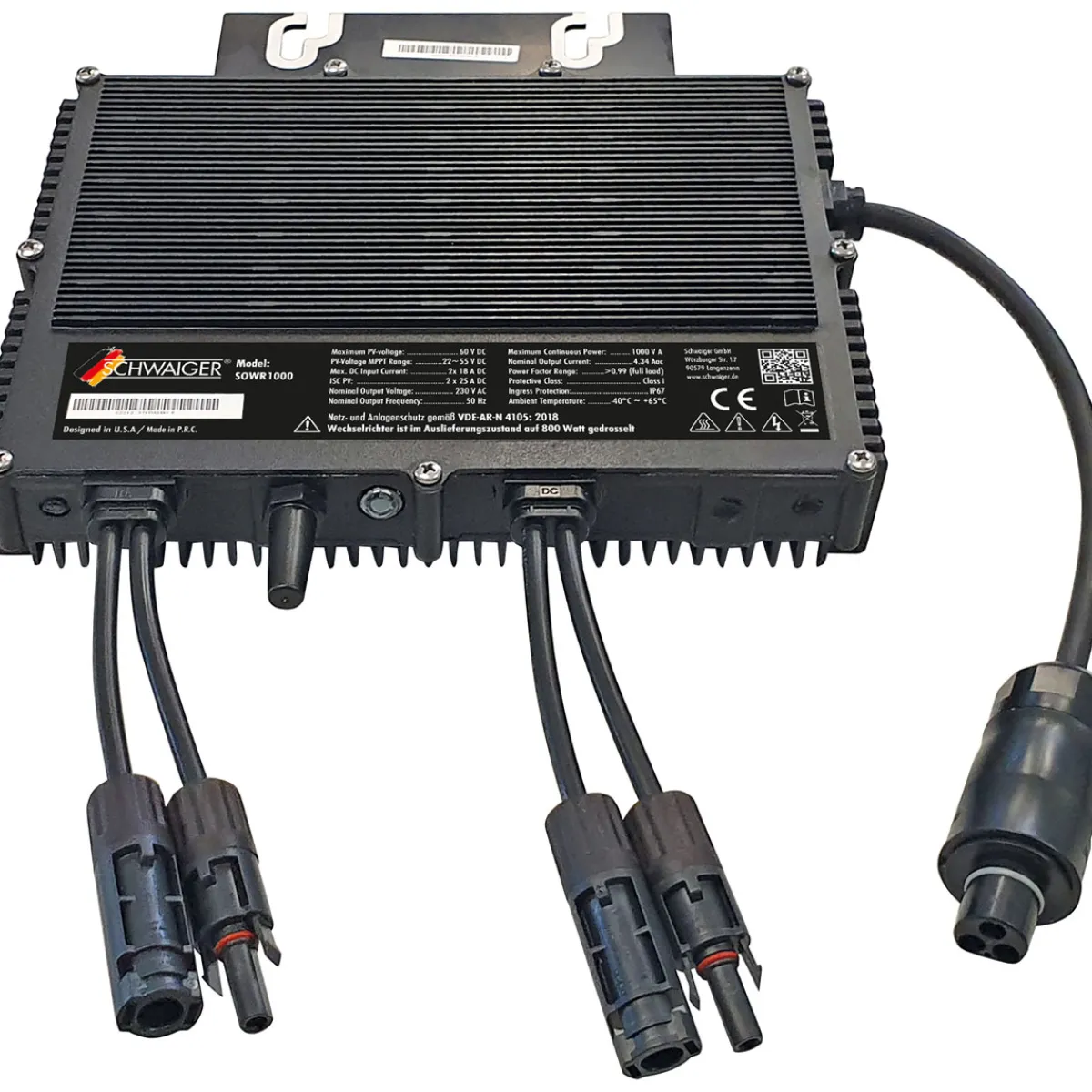 Schwaiger Wechselrichter 1000W