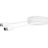 Anschlusskabel 90dB 5m weiß*Schwaiger Online