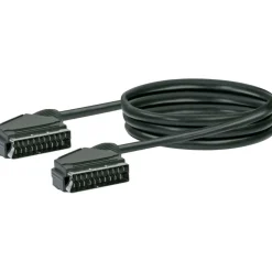 Scart-Verbindungskabel 2 m schwarz^Schwaiger Best
