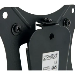 TV-Wandhalter Fixed 1 33 bis 74 cm schwarz*Schwaiger Sale