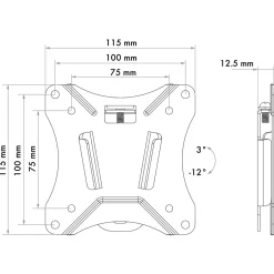 TV-Wandhalter Tilt 1 33 bis 74 cm max. 25 kg*Schwaiger Sale