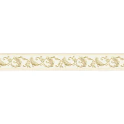 Selbstklebende-Borte Ranken-Ornament gold 5 m* Discount