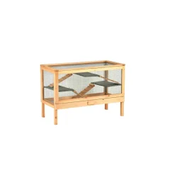 Nagervoliere „Joe“, 3 Plattformen, 100x70x50 cm^Silvio design Outlet