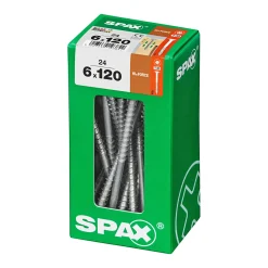 Schrauben HI.FORCE 120 x 6 mm 24 Stück^Spax New