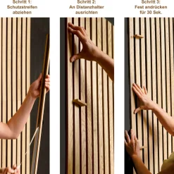 Classic Stix, Eiche hellbraun, 250x3,45 cm^Specht Discount