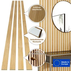 Classic Stix, Eiche hellbraun, 250x3,45 cm^Specht Discount