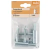 Einbohrband-Unterteil Stahl 15 mm 2 Stifte 2 Stück^Suki