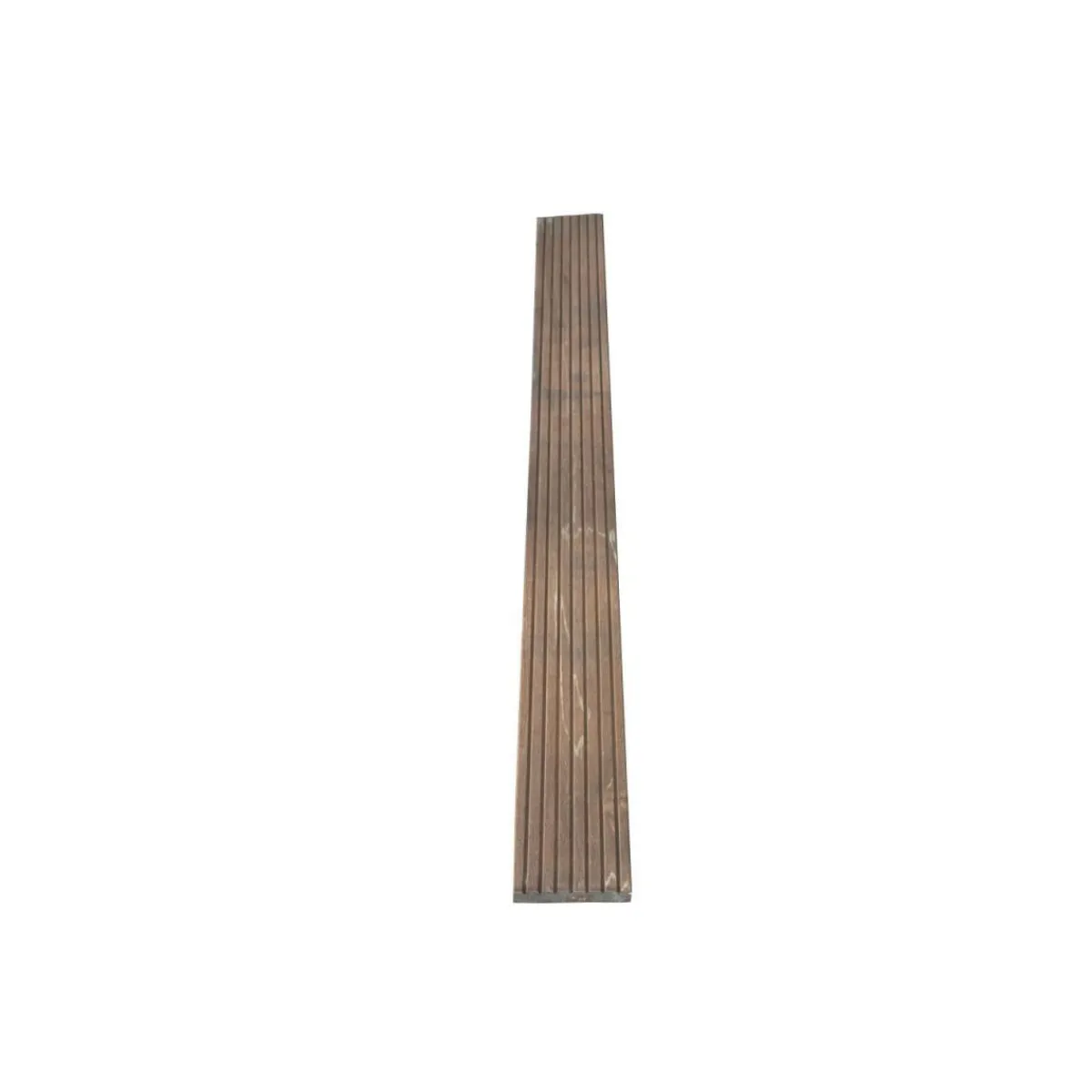 Terrassendiele Bangkirai genutet/geriffelt 274 x 14,5 x 2,1 cm^ New