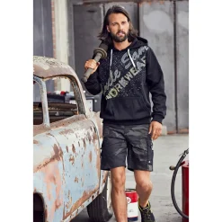 Terrax Sweathoody Herren anthrazit/ schwarz Gr. M^Terrax Workwear Outlet