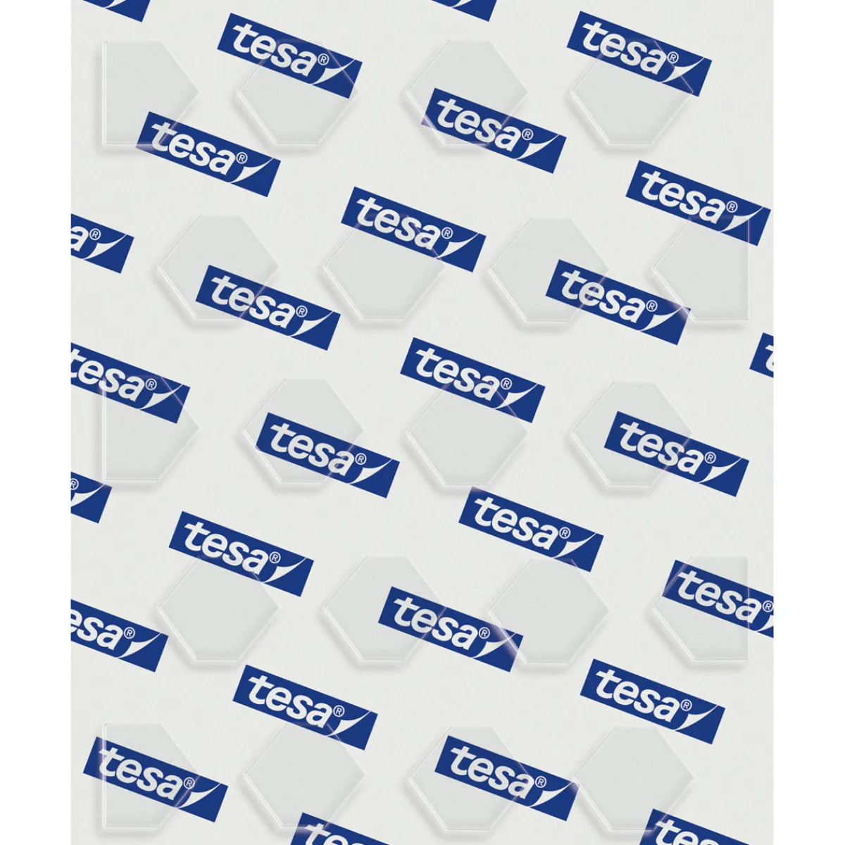 Doppelseitige Klebepads transparent 60 Stück*Tesa Discount