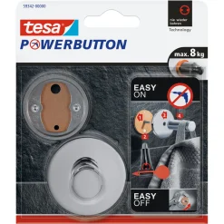 Haken Powerbutton Premium Chrom*Tesa
