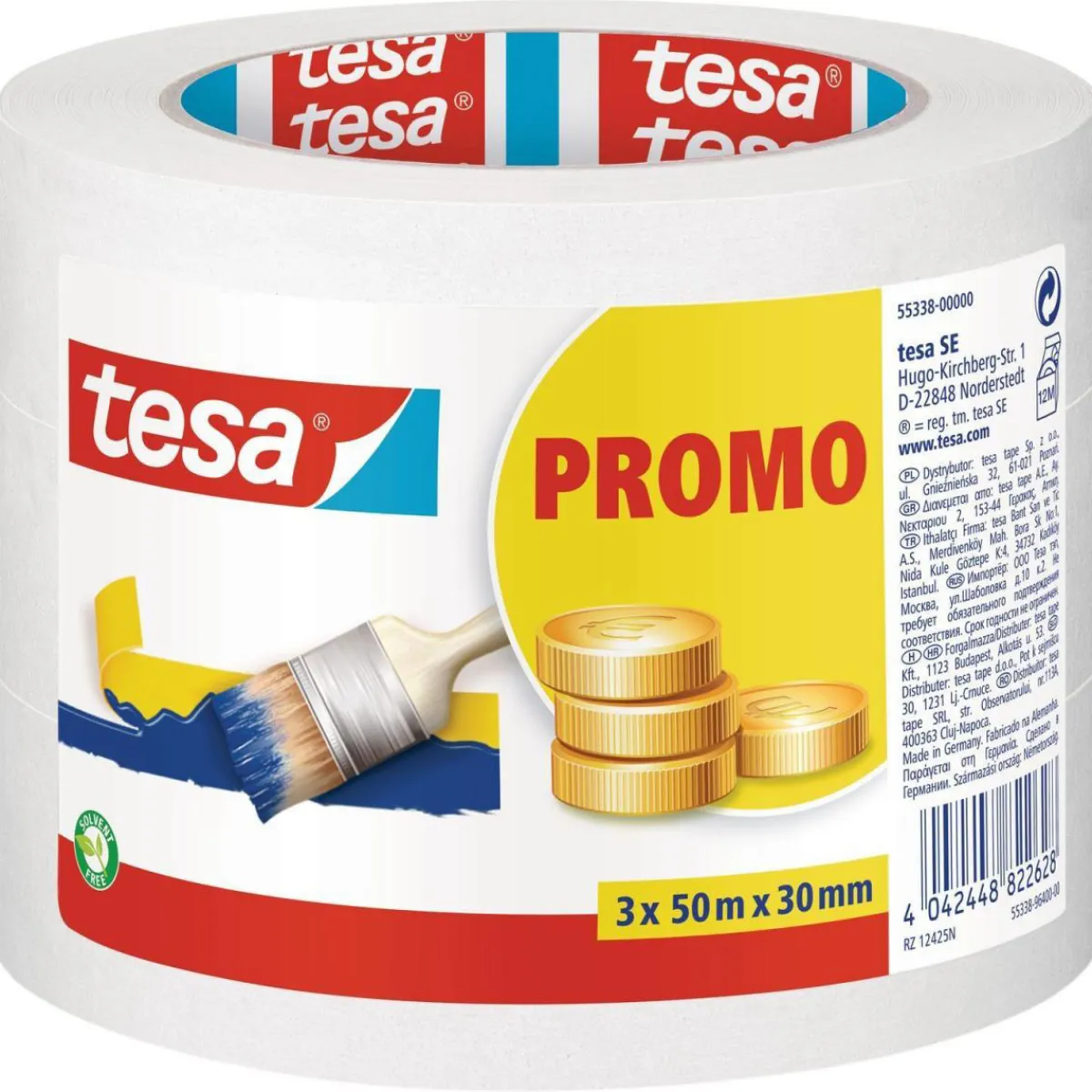 Maler-Krepp Universal 3 x 50mx30 mm*Tesa Sale