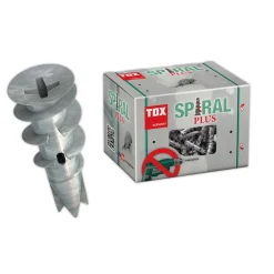 Gipskartondübel Spiral Plus mit Schrauben 37-4 50 Stück*TOX Online