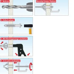 Hohlraumdübel Acrobat M6/65^TOX Discount
