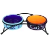 Cat Napf Set EatonFeet Keramik 2 x 0,3l/12 cm*Trixie Sale