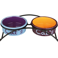 Cat Napf Set EatonFeet Keramik 2 x 0,3l/12 cm*Trixie Sale