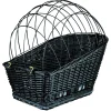 Trixie Dog Fahrradkorb mit Gitter schwarz 35×49×55 cm