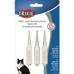 Floh/Zeckenschutz Spot-On für Katzen ab 8 Monaten*Trixie Discount
