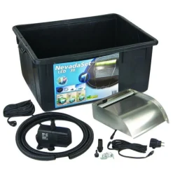 Überlauf-Element-Set Nevada inkl Pumpe und LED-Beleuchtung 30 cm^Ubbink Sale