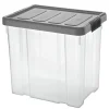 Unibox Puzzle 28 L mit Klickdeckel transparent/anthrazit* Hot