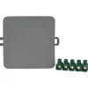 Abzweigkasten AP IP54 mit Klemmen grau*Unitec Hot