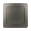 Unitec Aus-/Wechselschalter Monaco platin