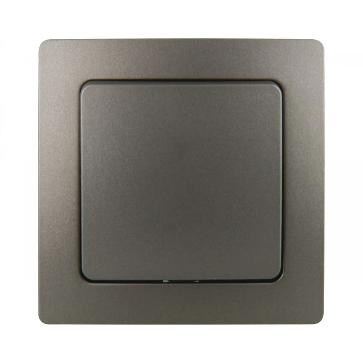 Unitec Aus-/Wechselschalter Monaco platin