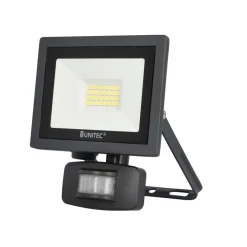 LED Wand-Strahler Bewegungsmelder 20W 1600lm anthrazit*Unitec