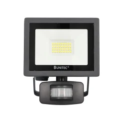 LED Wand-Strahler Bewegungsmelder 20W 1600lm anthrazit*Unitec