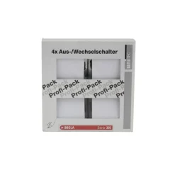 Unitec Profi-Pack A/W-Schalter ultraweiß Imola