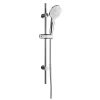 Brausestangen-Set CALI verchromt/weiß*Valblue Outlet
