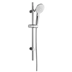 Brausestangen-Set CALI verchromt/weiß*Valblue Outlet