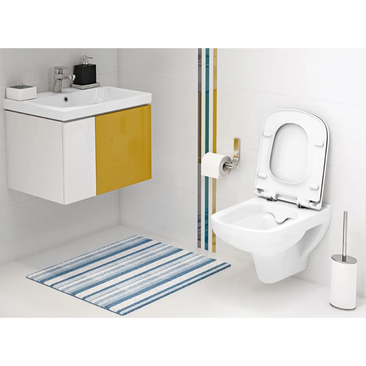 Spülrandloses Wand-WC-Set WACO^Valblue Best