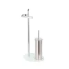 Valblue Stand-WC-Garnitur weiß/chrom