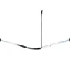 Universal-Vorhangschiene Bruck, ca. 90x90x90 cm, Farbe: Chromfarben glänzend^Valblue Online